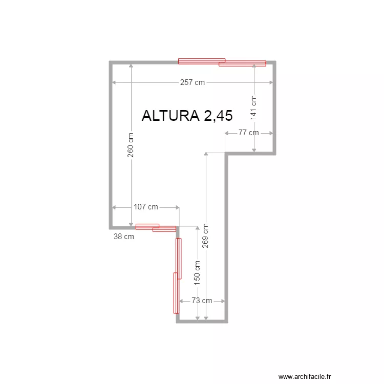 ELADIO FERNANDEZ. Plano de 
