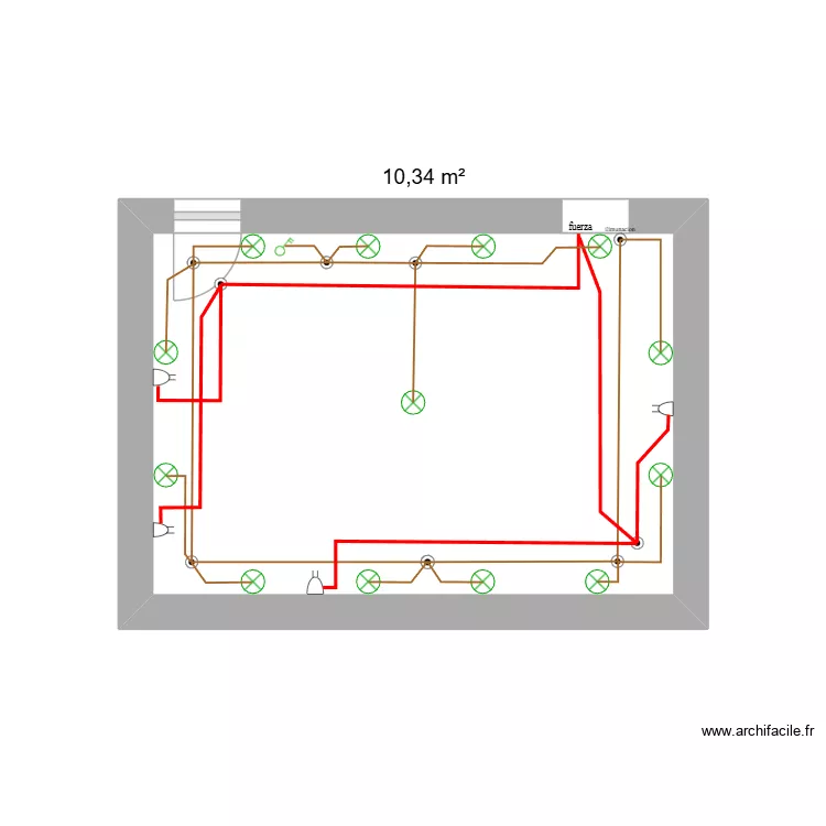 plano casas viejas parque O´higins. Plano de 1 y 10 m² plano casas viejas parque O´higins. Plano de 1 y 10 m²