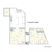 plano de mobiliario Flautas Proyecto 2021