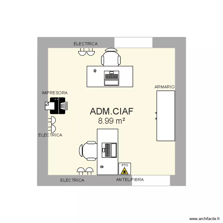 RELEVAMIENTO CIAF. Plano de RELEVAMIENTO CIAF. Plano de