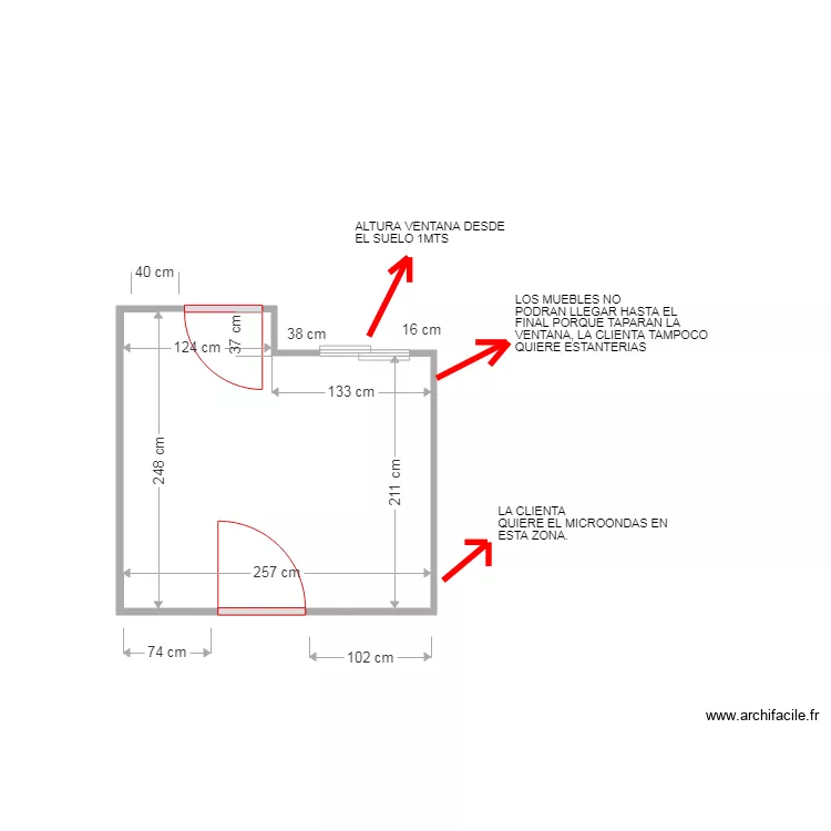 MARISOL PLAZA. Plano de 