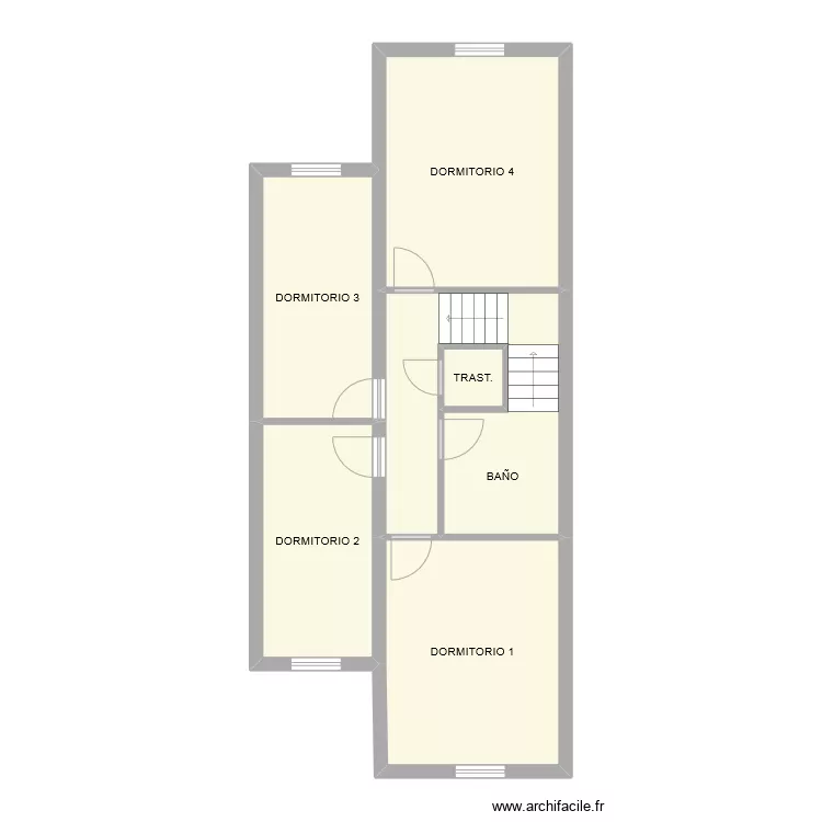 CROQUIS PUY MALL&Eacute;N P.1.. Plano de 