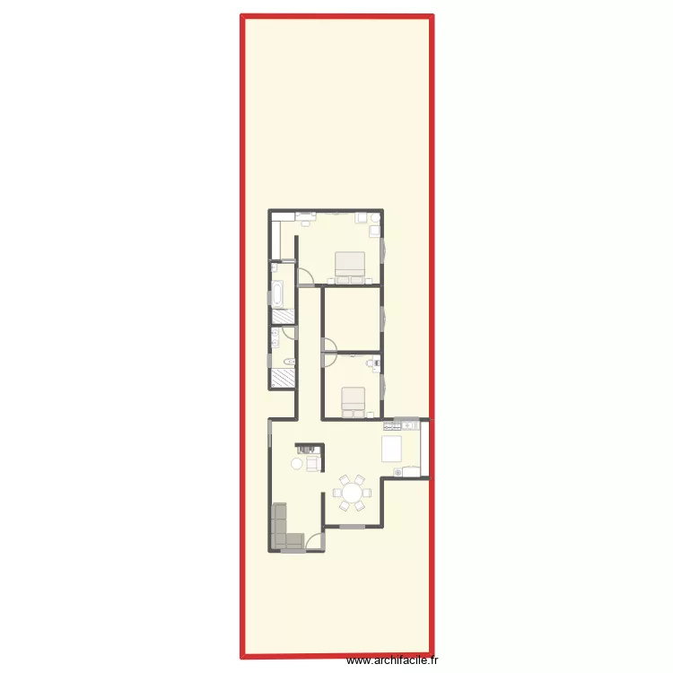 Plan Rosita. Plano de 7 Habitaciones y 439 m² Plan Rosita. Plano de 7 Habitaciones y 439 m²