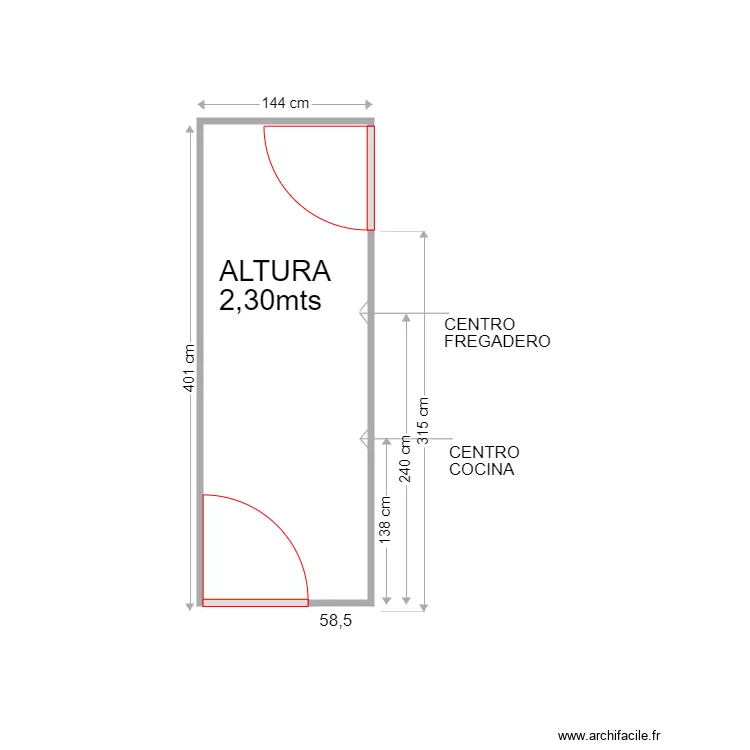 VERONICA SUAREZ. Plano de 