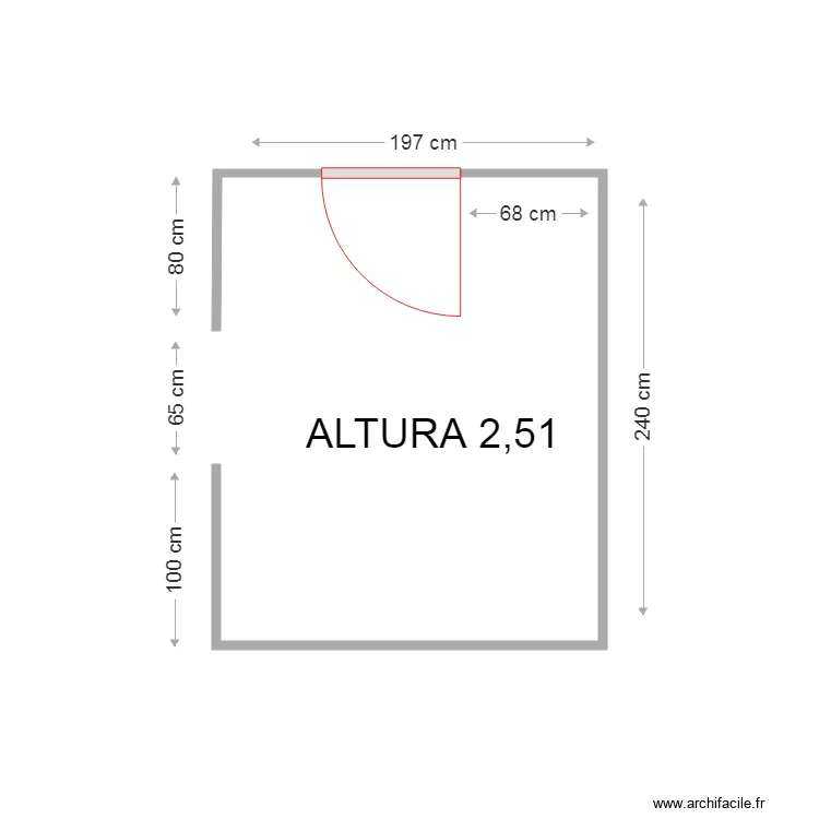 SR LUIS LITRAN. Plano de 