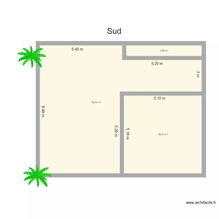 Plano Ernest Muller terrat 2. Plano de 