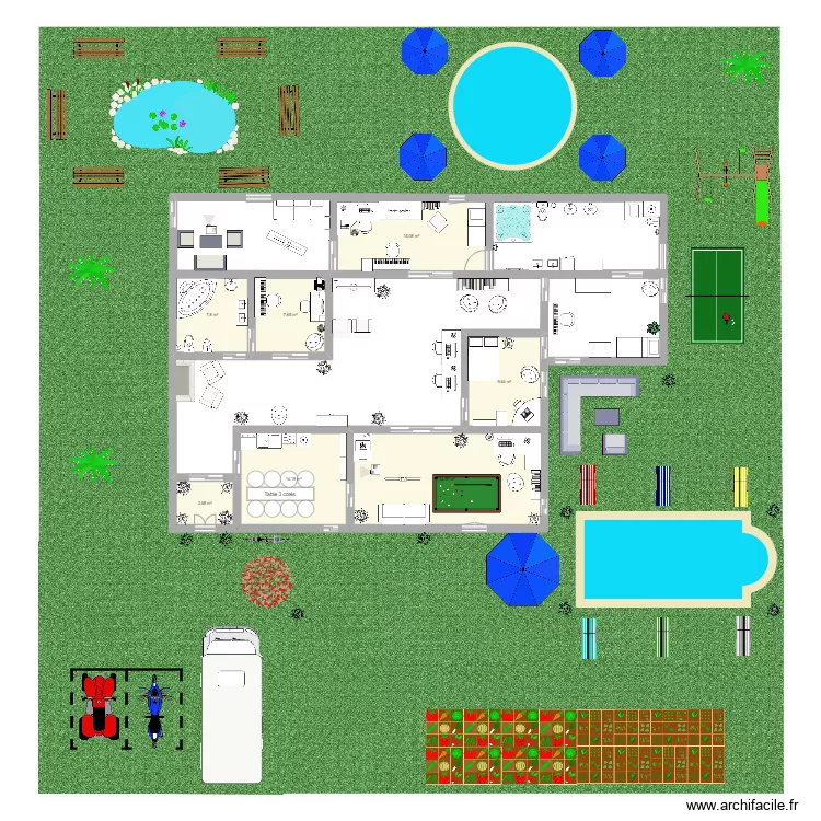 plano de la casa. Plano de 