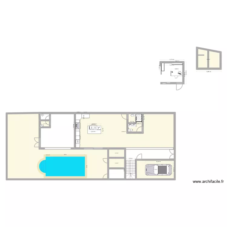 PACO. Plano de 8  y 203 m²