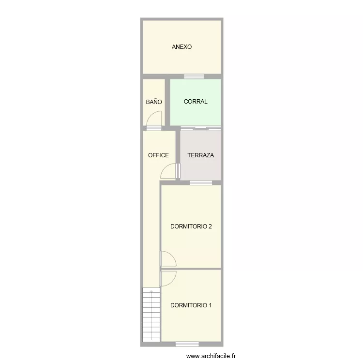 GOYA 8 OPEL P1. Plano de 