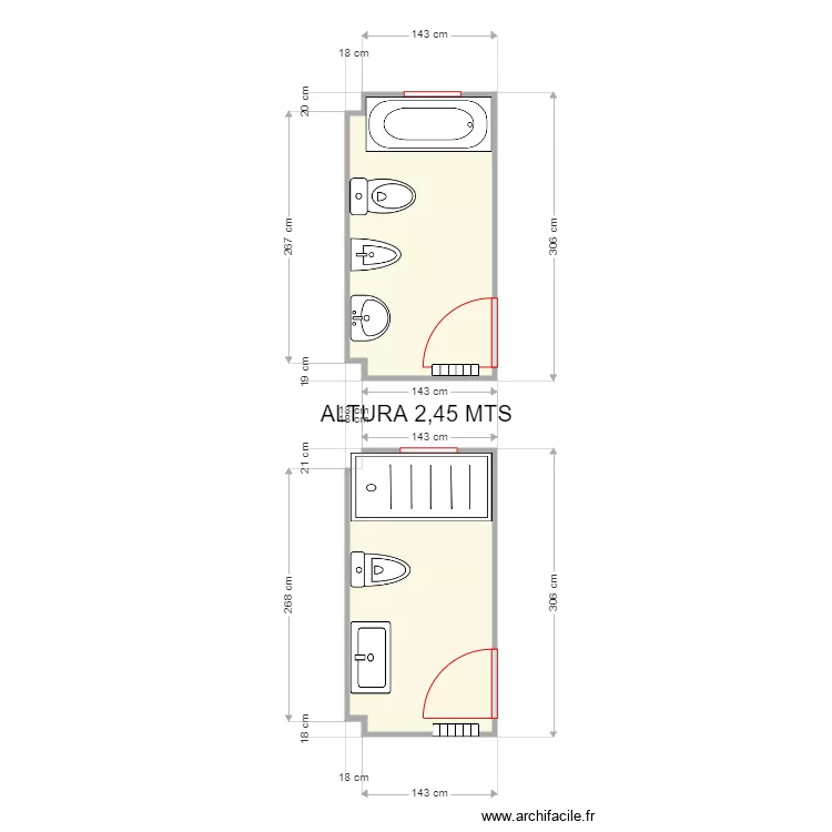 MARIA DE LA LUZ. Plano de 