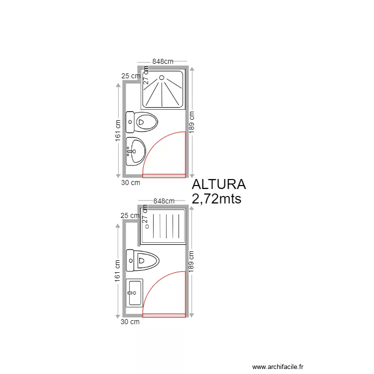 ALEJANDRO VILLA. Plano de 