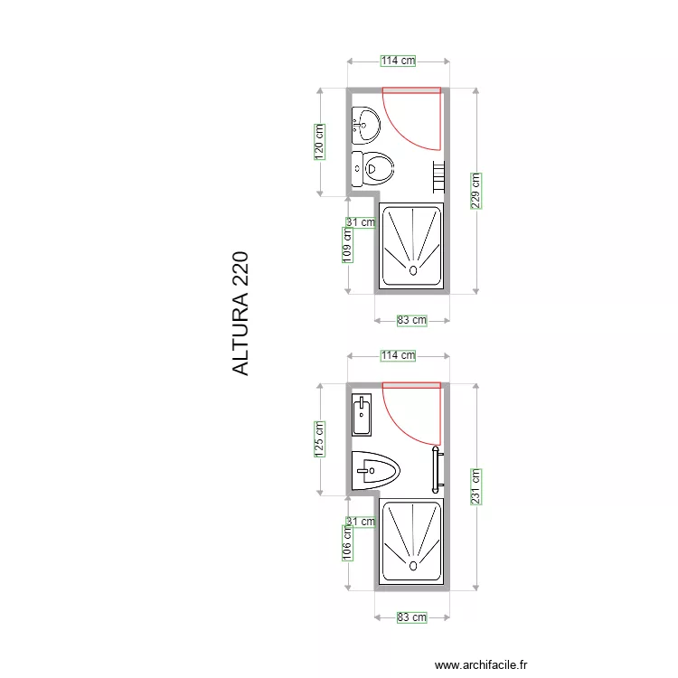 VIDAL BUENO P. Plano de 