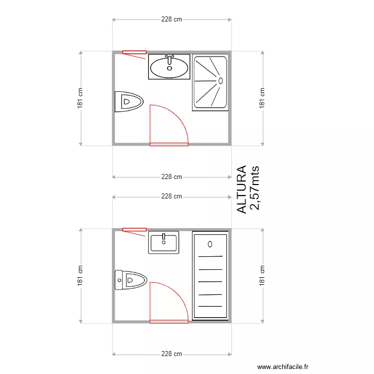 GABRIEL CARRANZA BA&Ntilde;O PL BAJA. Plano de 