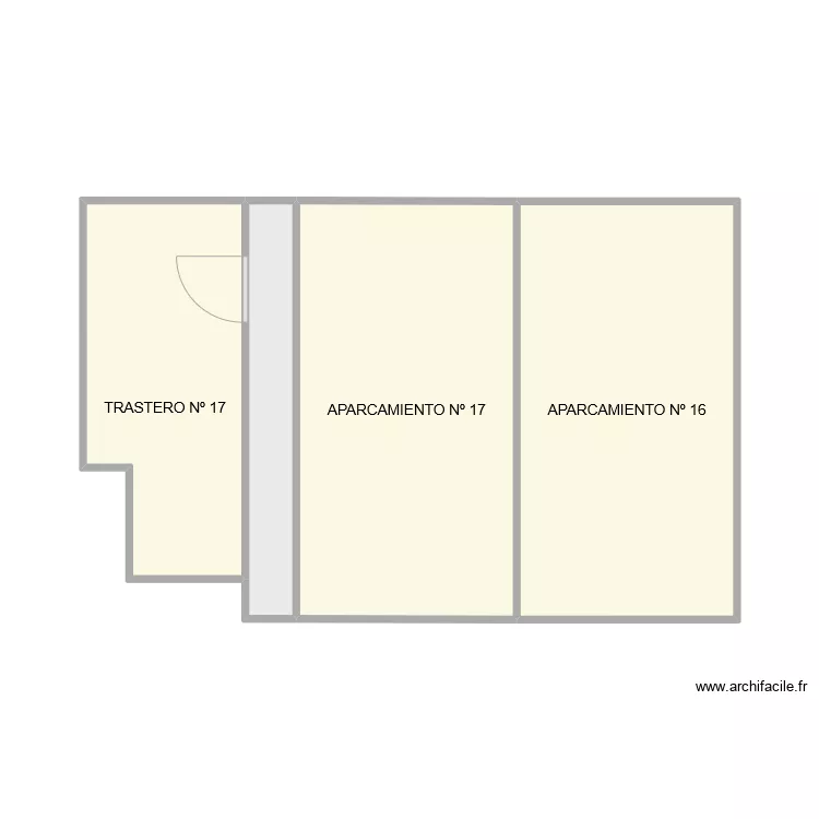 GARAJES Y TRASTERO CONSTITUCION 25. Plano de 