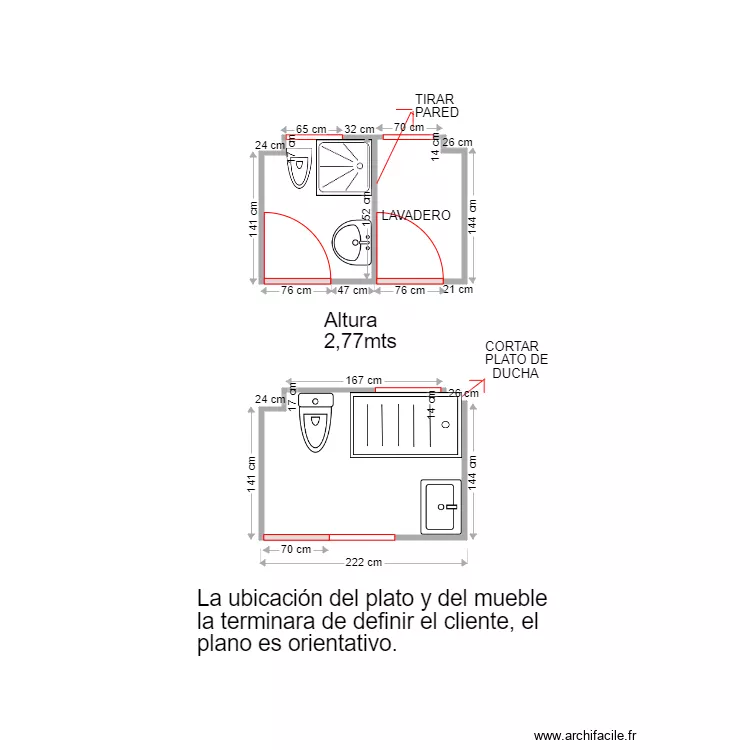 FRANCISCO FERNANDEZ BA&Ntilde;O. Plano de 