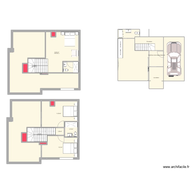 Ganbara 2105. Plano de 0 habitación y 0 m2