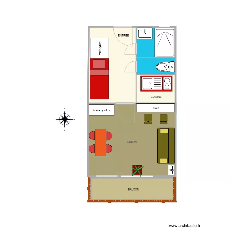 PLAN STUDIO. Plano de 