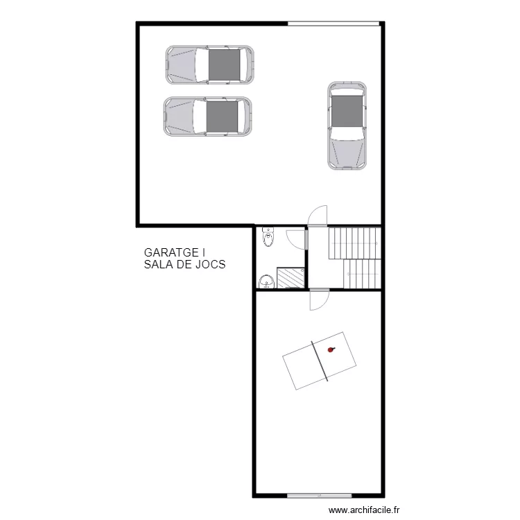 01958GARATGE. Plano de 