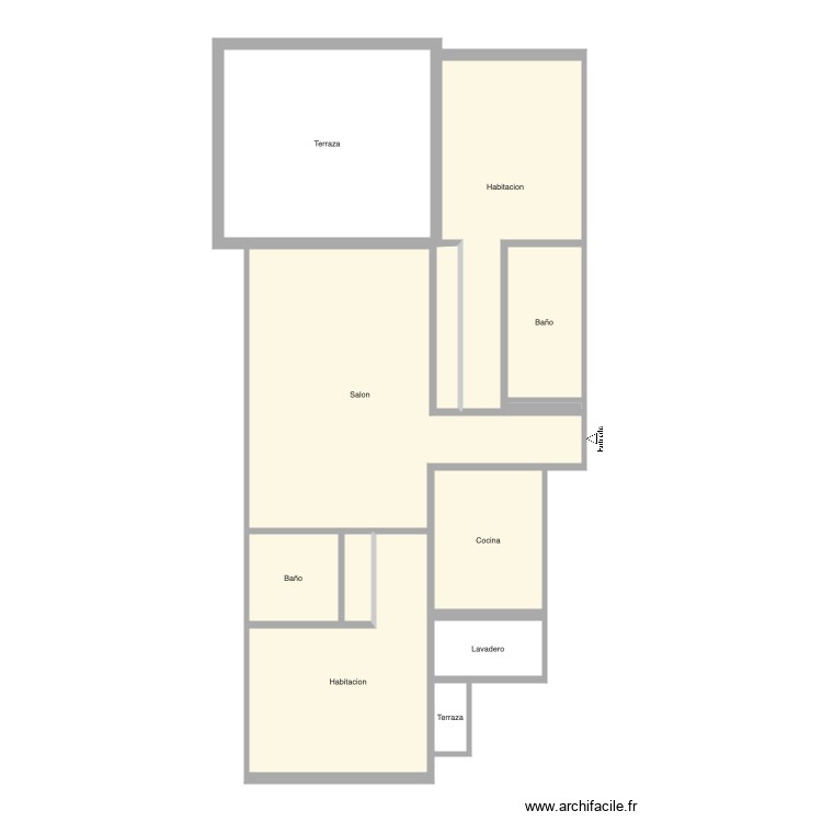 19011991. Plano de 0 habitación y 0 m2