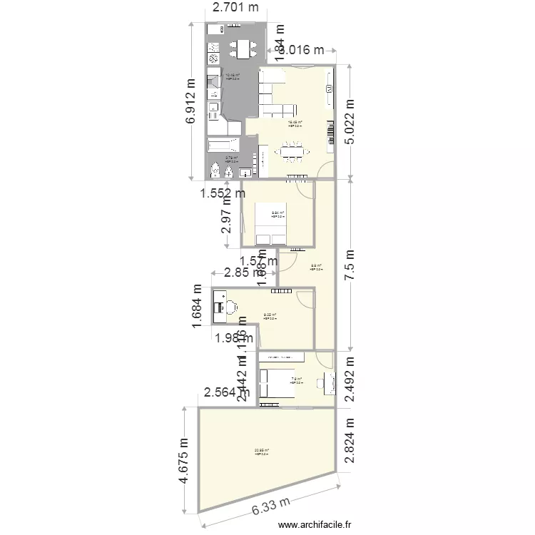 LAURA  LLUSSA. Plano de 