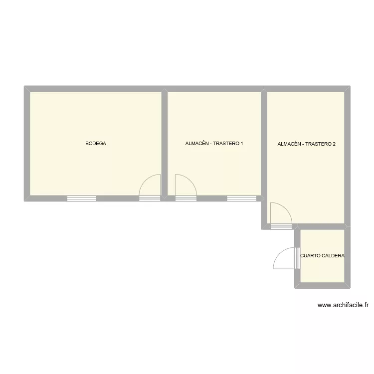 EUFEMIA MALLEN TRASTEROS. Plano de 