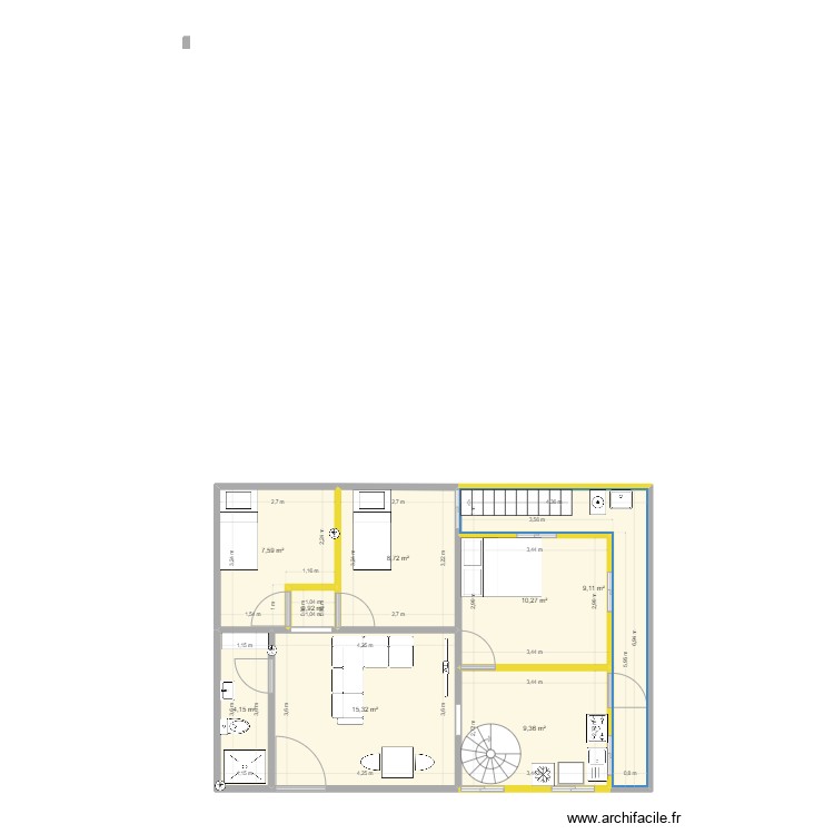 123. Plano de 0 habitación y 0 m2 123. Plano de 0 habitación y 0 m2