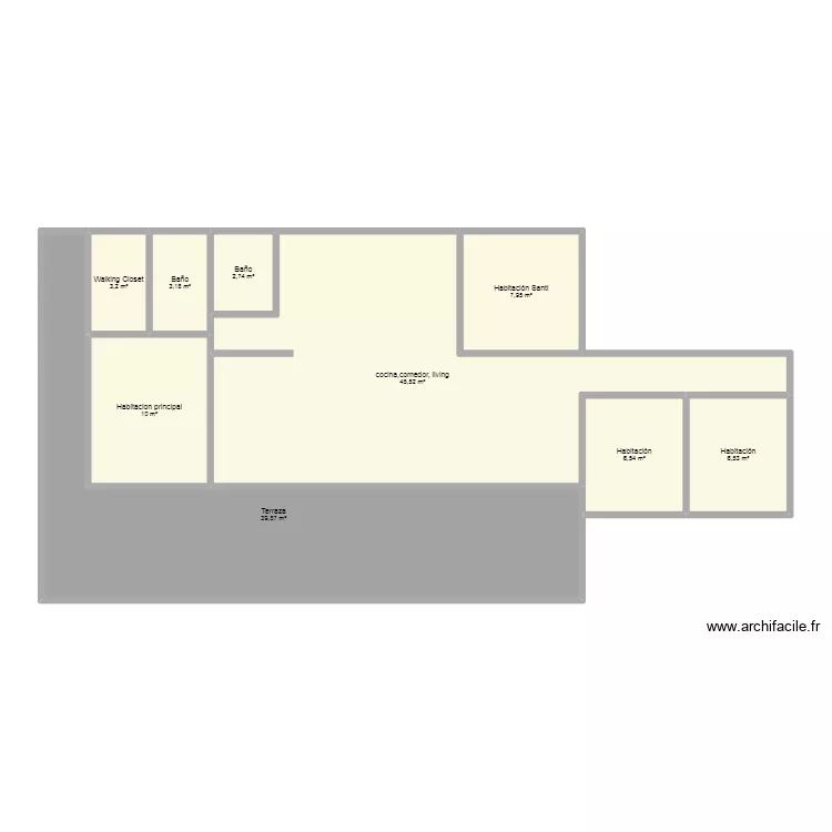 casa felipe. Plano de 