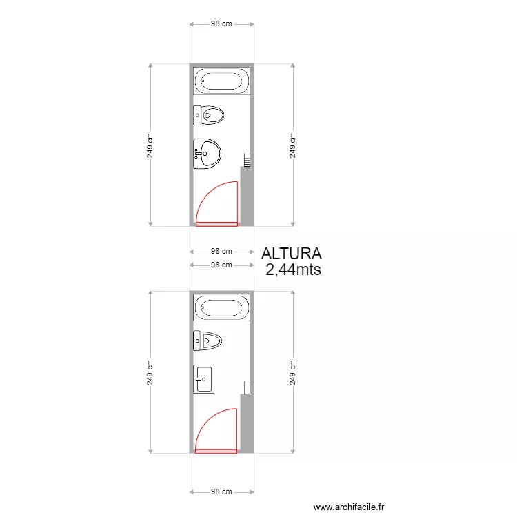 JUST CASTILLO. Plano de 