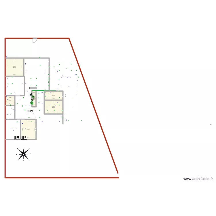 Pellares Castillo. Plano de 