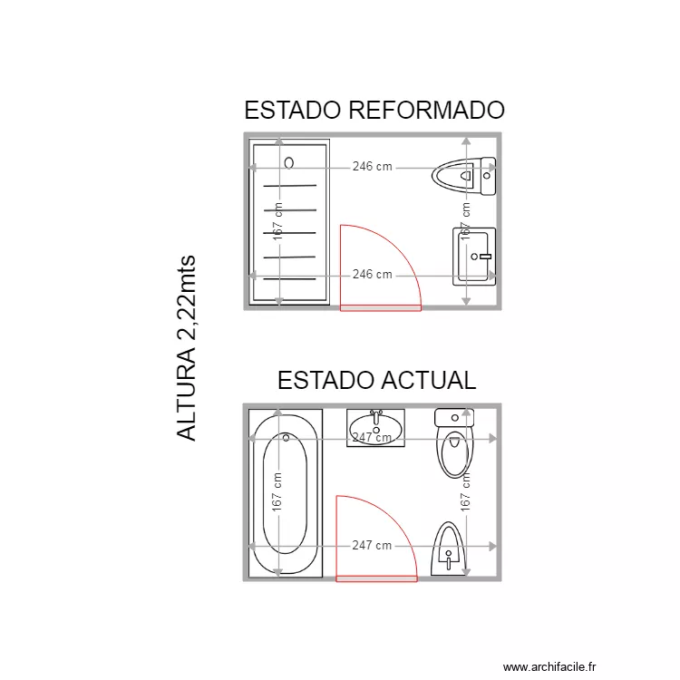 DAVID MORENO BA&Ntilde;O. Plano de 