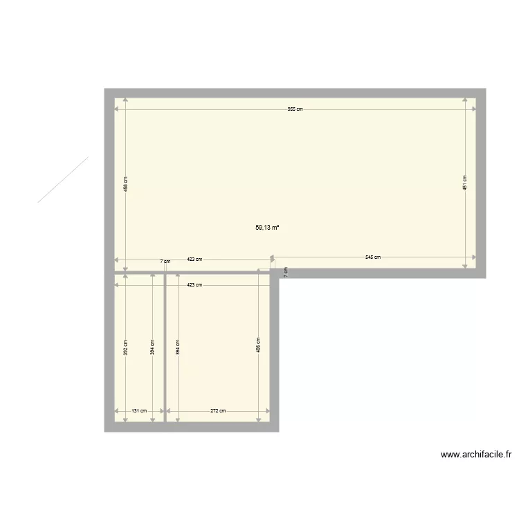 PLANTA 1 BORJA. Plano de 