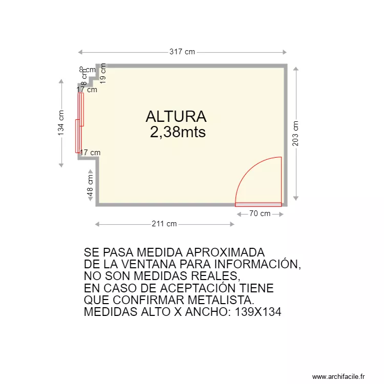 SANGEY TENZIN COCINA. Plano de SANGEY TENZIN COCINA. Plano de