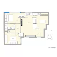 claudio Coello habitaciones y cocina