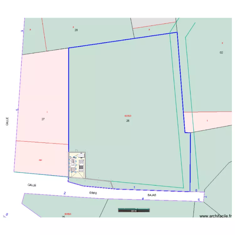 garajecampillos850callealmendroscorredera. Plano de 