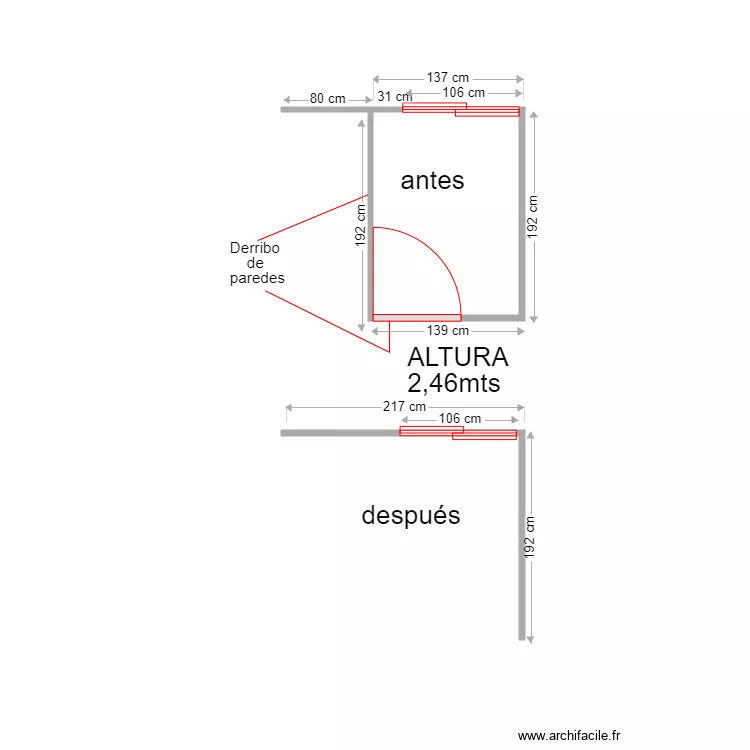 INMACULADA NISTAL. Plano de 
