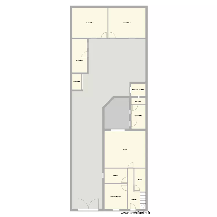 RIBAFORADA PB. Plano de 