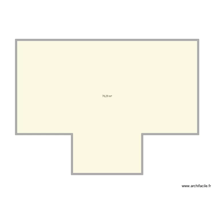 Ma maison. Plano de 1  y 76 m²