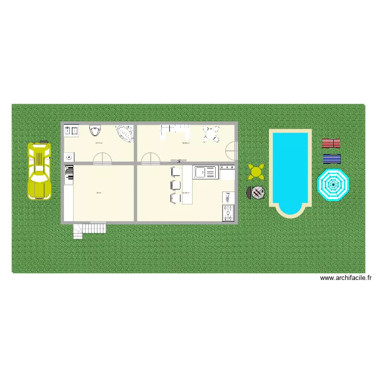 CASA . Plano de 