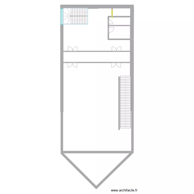 Institut Français planta baja. Plano de Institut Français planta baja. Plano de