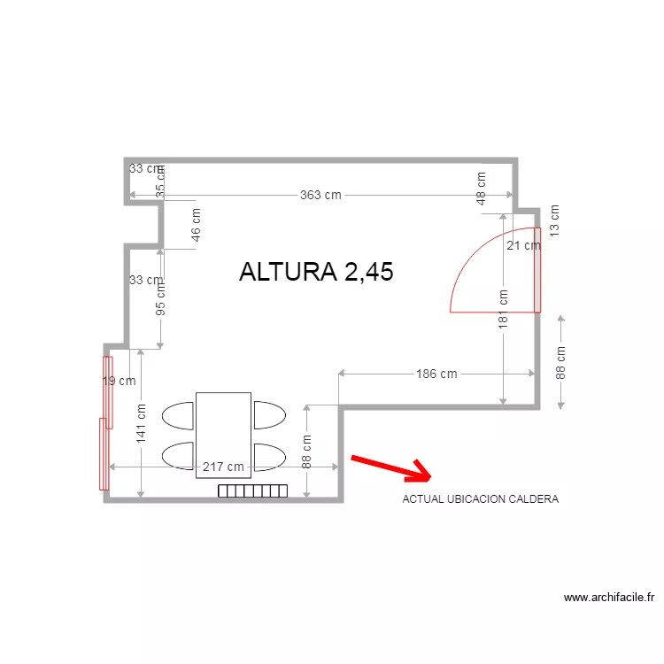 SUSANA IGLESIA. Plano de 