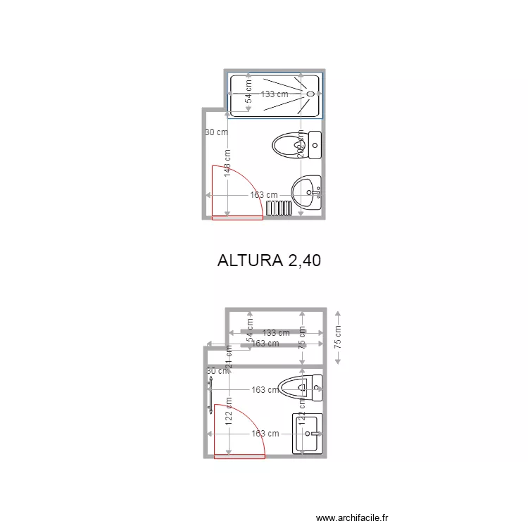 RICAROD SOTOCA BA&Ntilde;O. Plano de 