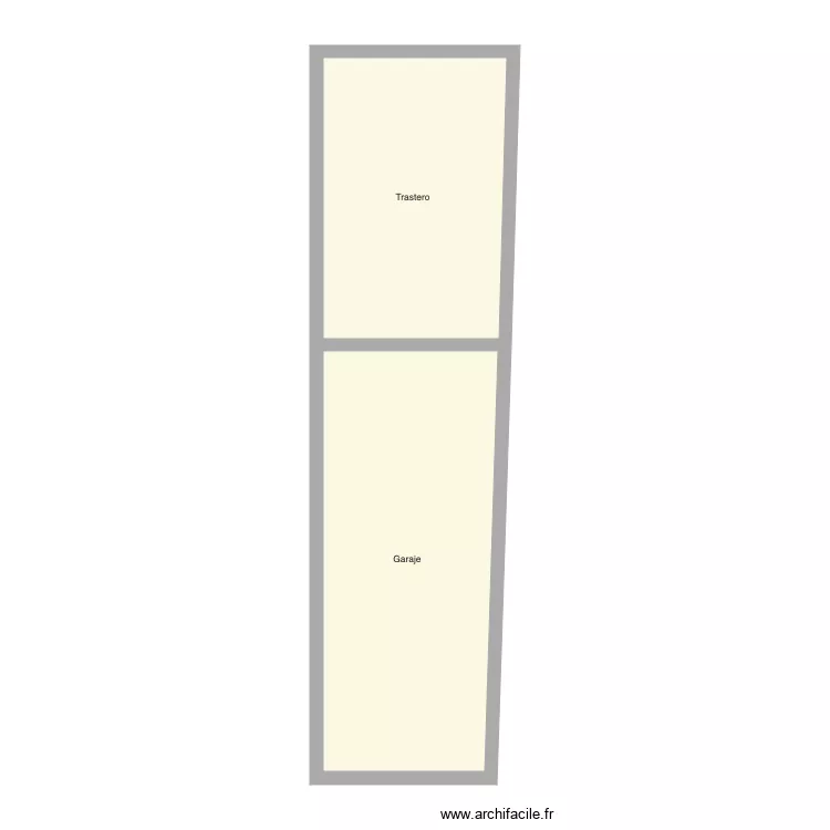 19005963 garaje. Plano de 