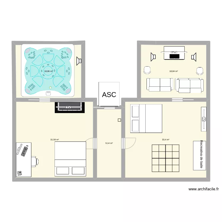 tics planta arriba. Plano de tics planta arriba. Plano de