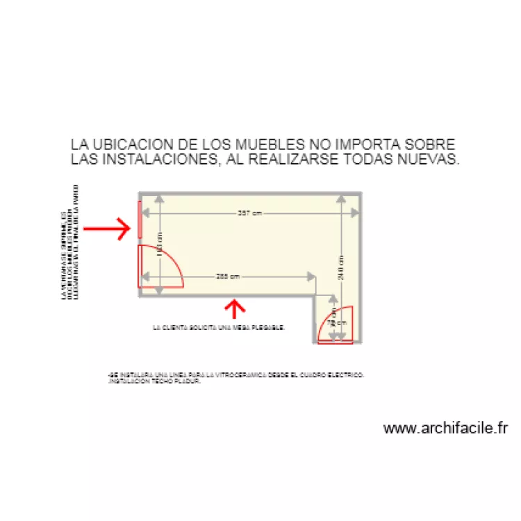 SRA ANA LOPEZ COCINA. Plano de SRA ANA LOPEZ COCINA. Plano de