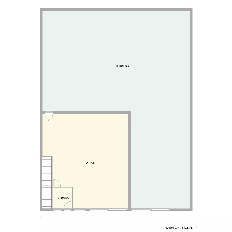 MAGALLON TENIENTE ROMERA PLANTA BAJA. Plano de 