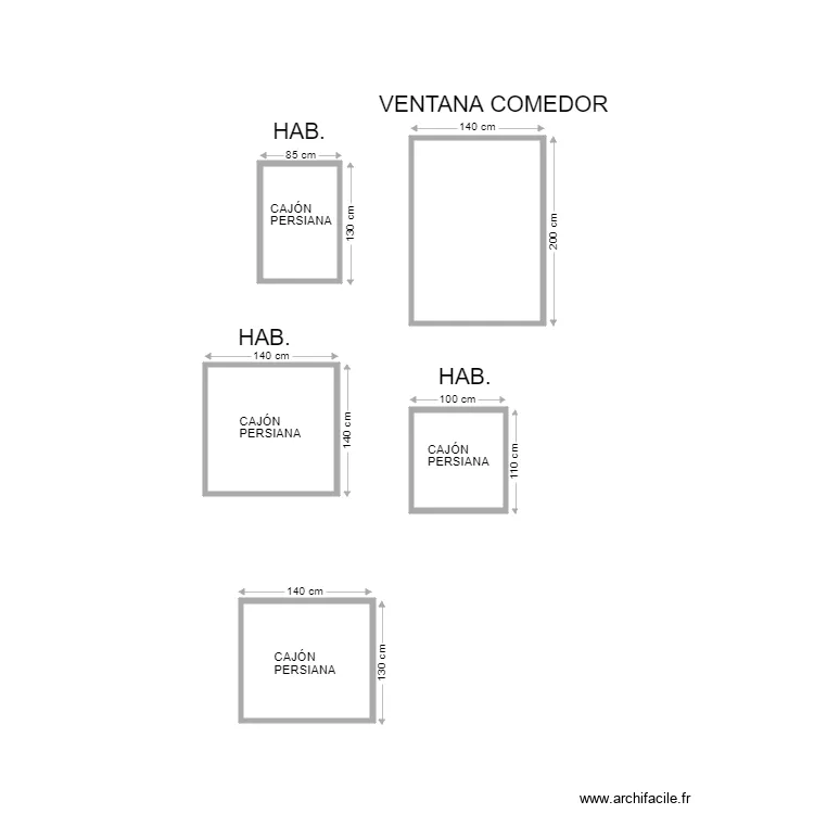 CARLOS VELASCO VENTANAS. Plano de CARLOS VELASCO VENTANAS. Plano de