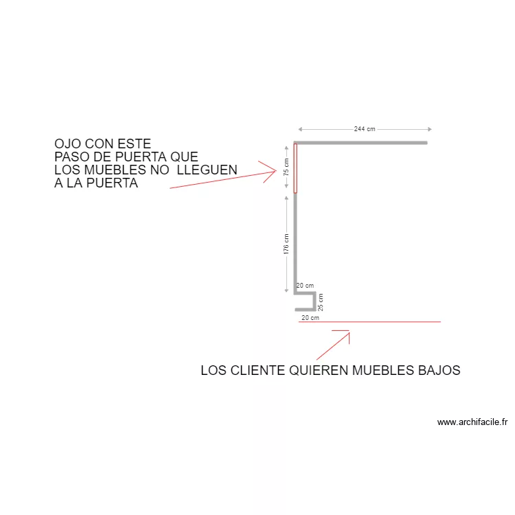 FCO JAVIER RIMON COCINA. Plano de 
