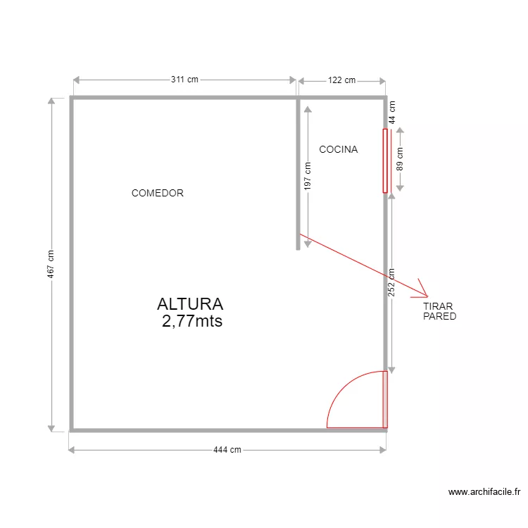 FRANCISCO FERNANDEZ. Plano de 