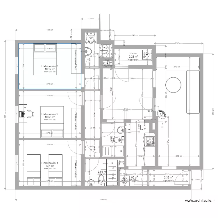 Timibucar PLanta original. Plano de 
