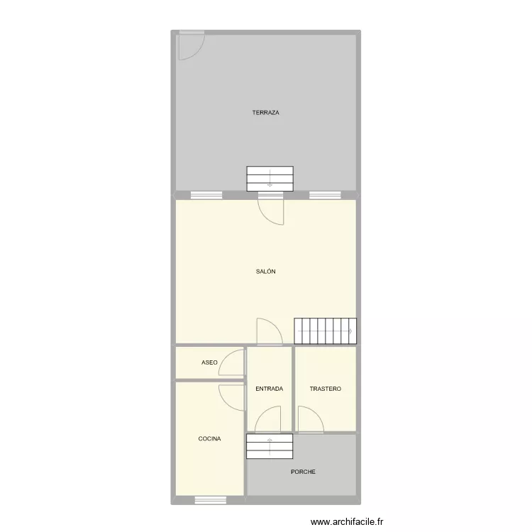 CALLE ESTACI&Oacute;N SADABA_PB. Plano de 